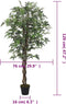 vidaXL - Kunstplant - esdoornboom - 336 - bladeren - 120 - cm - groen