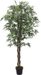 vidaXL - Kunstplant - esdoornboom - 672 - bladeren - 180 - cm - groen