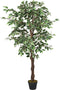 vidaXL - Kunstplant - ficus - 1260 - bladeren - 200 - cm - groen
