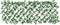 vidaXL - Kunstplant - klimop - op - latwerk - 5 - st - uittrekbaar - 186x30 - cm - groen