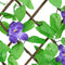 vidaXL - Kunstplant - klimop - op - latwerk - uittrekbaar - 180x20 - cm - groen