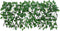 vidaXL - Kunstplant - klimop - op - latwerk - uittrekbaar - 180x30 - cm - groen