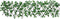vidaXL - Kunstplant - klimop - op - latwerk - uittrekbaar - 180x30 - cm - groen