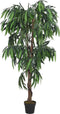 vidaXL - Kunstplant - mangoboom - 300 - bladeren - 80 - cm - groen