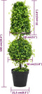 vidaXL - Kunstplant - met - pot - buxus - 100 - cm - groen