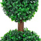 vidaXL - Kunstplant - met - pot - buxus - bolvorming - 60 - cm - groen