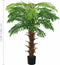 vidaXL - Kunstplant - met - pot - cycaspalm - 140 - cm - groen