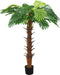 vidaXL - Kunstplant - met - pot - cycaspalm - 160 - cm - groen