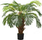 vidaXL - Kunstplant - met - pot - cycaspalm - 90 - cm - groen