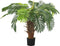 vidaXL - Kunstplant - met - pot - cycaspalm - 90 - cm - groen