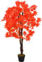 vidaXL - Kunstplant - met - pot - esdoorn - 120 - cm - groen