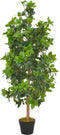 vidaXL - Kunstplant - met - pot - laurierboom - 120 - cm - groen