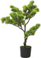 vidaXL - Kunstplant - met - pot - pinus - bonsai - 60 - cm - groen