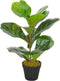 vidaXL - Kunstplant - met - pot - vioolbladplant - 45 - cm - groen