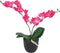 vidaXL - Kunstplant - orchidee - met - pot - 30 - cm - rood
