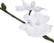 vidaXL - Kunstplant - orchidee - met - pot - 30 - cm - wit