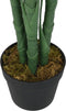 vidaXL - Kunstplant - palmboom - 28 - bladeren - 120 - cm - groen