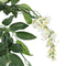 vidaXL - Kunstplant - wisteria - 1470 - bladeren - 200 - cm - groen - en - wit