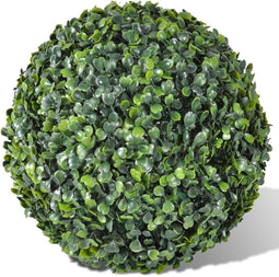 vidaXL - Kunstplanten - buxusbol - 2 - st - 35 - cm