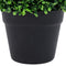 vidaXL - Kunstplanten - met - pot - 2 - st - buxus - bolvorming - 32 - cm - groen