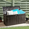 vidaXL - Kussenbox - 117x45,5x57,5 - cm - 270 - L - bruin
