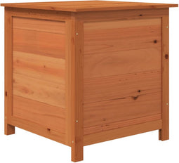 vidaXL - Kussenbox - 50x50x56 - cm - massief - vurenhout - bruin