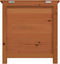 vidaXL - Kussenbox - 50x50x56 - cm - massief - vurenhout - bruin