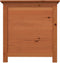 vidaXL - Kussenbox - 50x50x56 - cm - massief - vurenhout - bruin