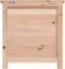 vidaXL - Kussenbox - 50x50x56 - cm - massief - vurenhout