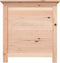 vidaXL - Kussenbox - 50x50x56 - cm - massief - vurenhout