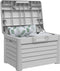 vidaXL - Kussenbox - 73x50,5x46,5 - cm - polypropeen - grijs