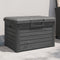 vidaXL - Kussenbox - 73x50,5x46,5 - cm - polypropeen - antracietkleurig