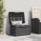 vidaXL - Kussenbox - 73x50,5x46,5 - cm - polypropeen - antracietkleurig
