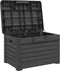vidaXL - Kussenbox - 73x50,5x46,5 - cm - polypropeen - antracietkleurig