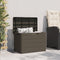 vidaXL - Kussenbox - 77,5x44,5x53 - cm - polypropeen - bruin