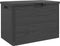 vidaXL - Kussenbox - 77,5x44,5x53 - cm - polypropeen - antracietkleurig