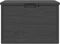 vidaXL - Kussenbox - 77,5x44,5x53 - cm - polypropeen - antracietkleurig