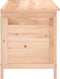 vidaXL - Kussenbox - 99x50x56,5 - cm - massief - vurenhout