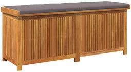 vidaXL - Kussenbox - voor - buiten - 150x50x60,5 - cm - massief - acaciahout