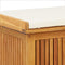 vidaXL - Kussenbox - voor - buiten - 90x50x60,5 - cm - massief - acaciahout
