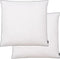 vidaXL - Kussens - 2 - st - verenvulling - 80x80 - cm - wit