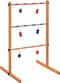vidaXL Laddergolf hout