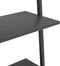 vidaXL - Ladderrek - met - 3 - schappen - 64x34x116 - cm - zwart
