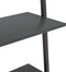 vidaXL - Ladderrek - met - 4 - schappen - 64x34x150,5 - cm - zwart