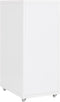 vidaXL - Ladeblok - verrijdbaar - 28x41x69 - cm - metaal - wit