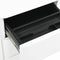 vidaXL - Ladeblok - verrijdbaar - 39x45x59 - cm - staal - wit