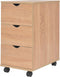 vidaXL - Ladekast - 33x45x60 - cm - eikenkleur