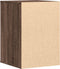 vidaXL - Ladekast - 40x41x58 - cm - bewerkt - hout - bruin - eikenkleurig