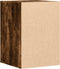 vidaXL - Ladekast - 40x41x58 - cm - bewerkt - hout - gerookt - eikenkleurig