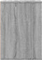 vidaXL - Ladekast - 40x41x58 - cm - bewerkt - hout - grijs - sonoma - eikenkleurig